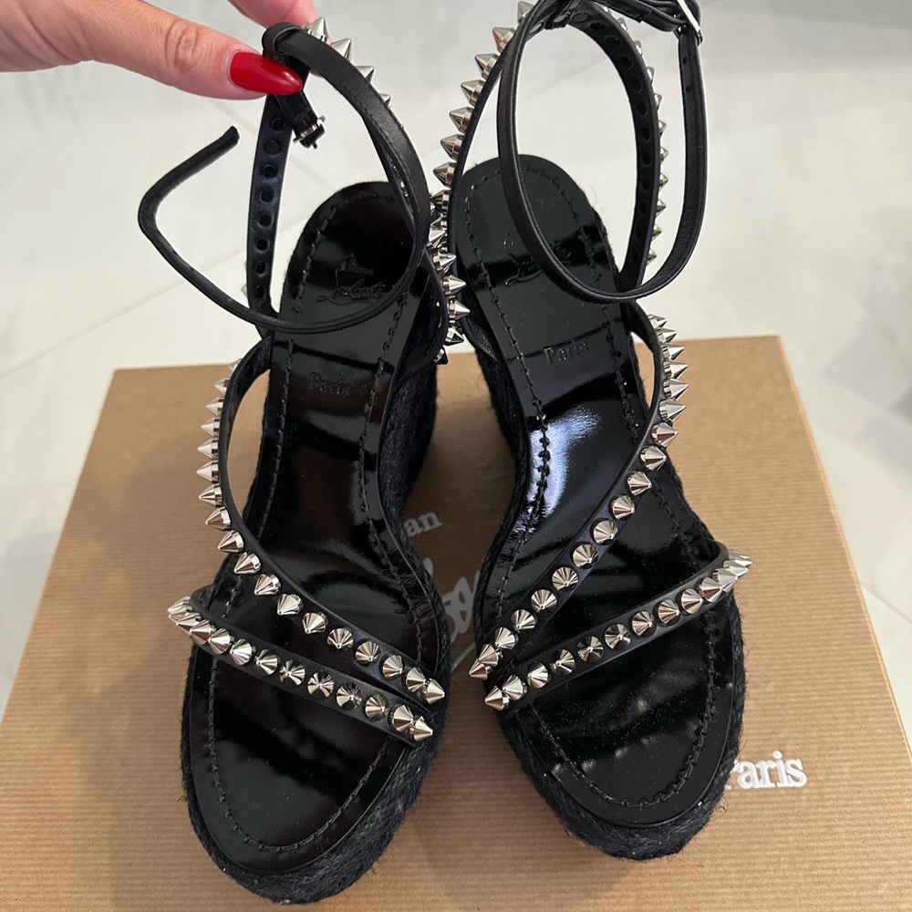 Christian Louboutin wedges
